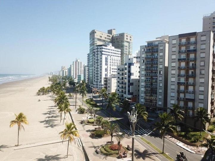 Apto 2Dorm Wifi 150M Da Praia Aviacao Praia Grande 1Vaga Estac Veja Todas Fotos Eksteriør bilde